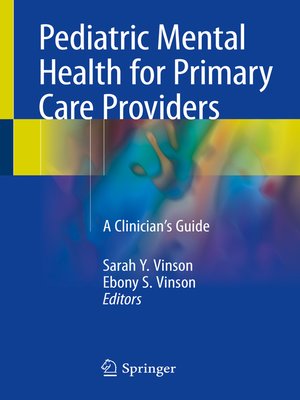 cover image of Pediatric Mental Health for Primary Care Providers